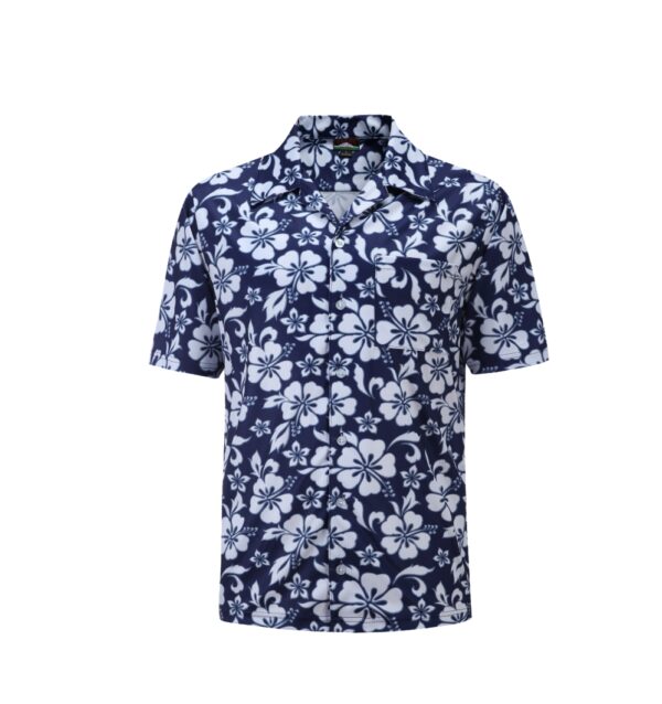 Full Dye-Sub Hawaiian Floral Camp Shirt - Image 12