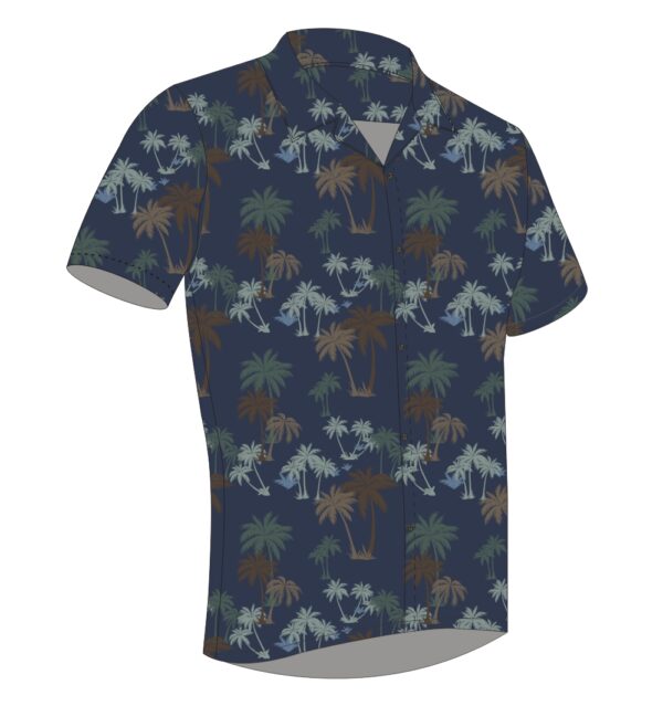 Full Dye-Sub Hawaiian Palm Tree Camp Shirt - Image 6