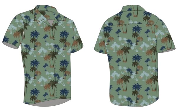 Full Dye-Sub Hawaiian Palm Tree Camp Shirt - Image 7