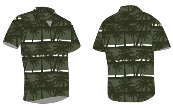 Full Dye-Sub Hawaiian Palm Tree Camp Shirt - Image 5