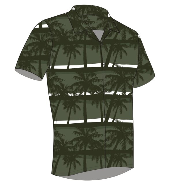 Full Dye-Sub Hawaiian Palm Tree Camp Shirt - Image 6