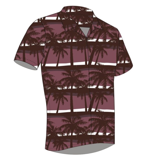 Full Dye-Sub Hawaiian Palm Tree Camp Shirt - Image 8