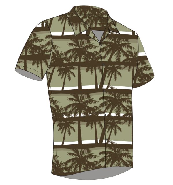 Full Dye-Sub Hawaiian Palm Tree Camp Shirt - Image 10