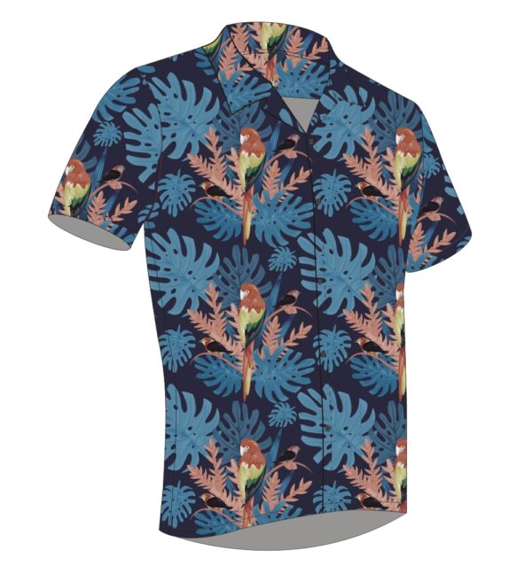 Full Dye-Sub Hawaiian Parrot Camp Shirt - Image 4