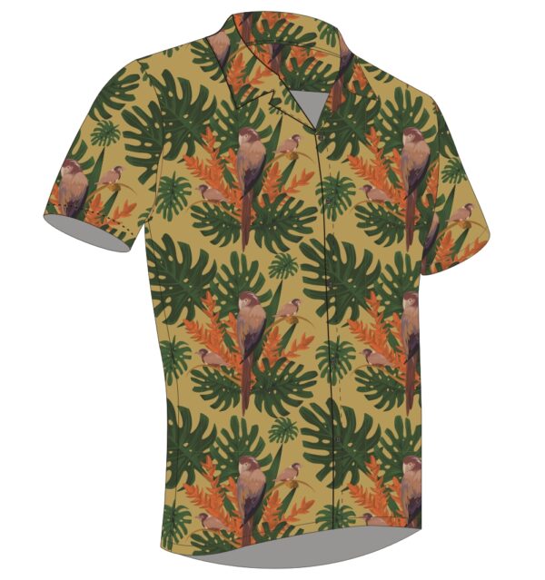 Full Dye-Sub Hawaiian Parrot Camp Shirt - Image 10