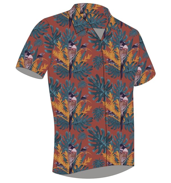 Full Dye-Sub Hawaiian Parrot Camp Shirt - Image 12