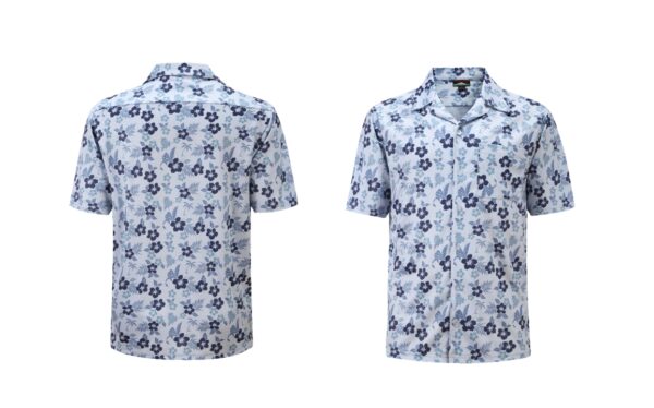 Full Dye-Sub Hawaiian Floral Camp Shirt - Image 2