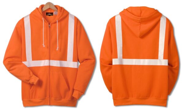 Safety Full-Zip Hooded Jacket - Image 5